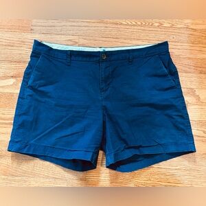 Old navy blue khaki shorts
